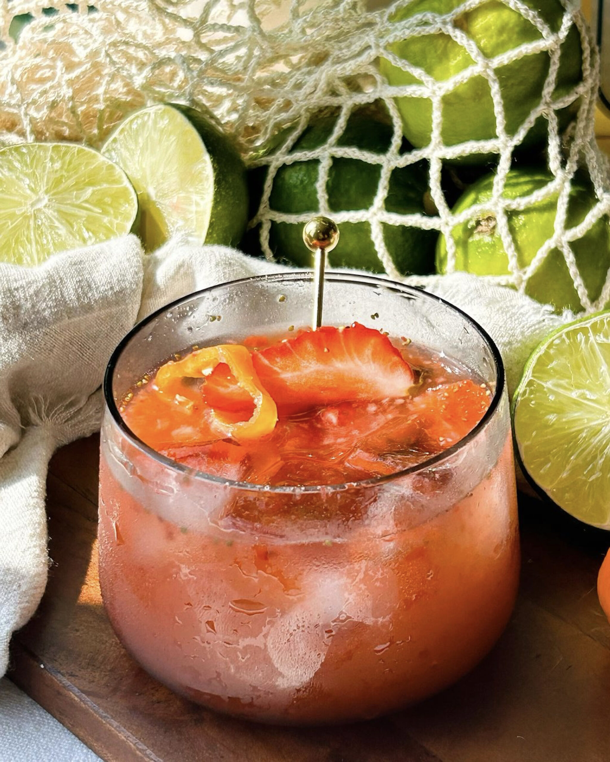 STRAWBERRY HABANERO MARGARITA