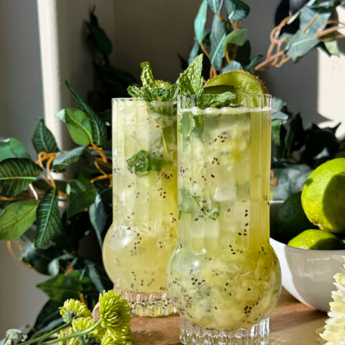 Kiwi Mojito Mocktail