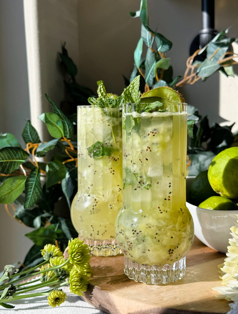Kiwi Mojito Mocktail