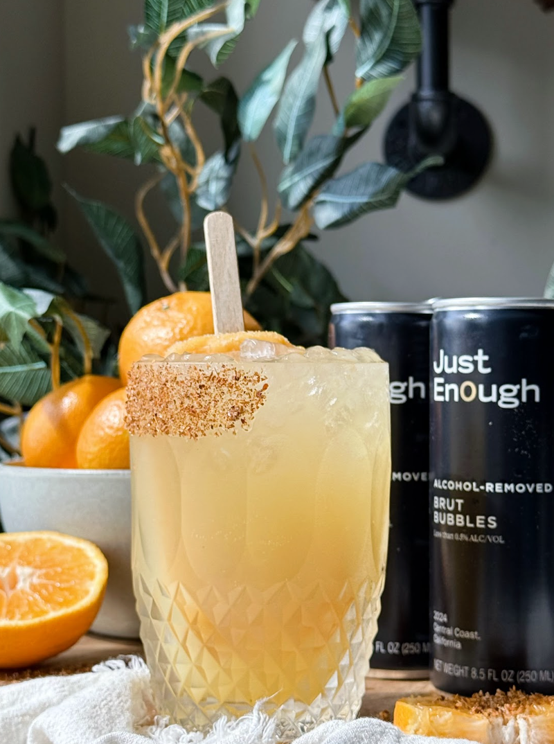 Tangerine Tajin Spritz Mocktail