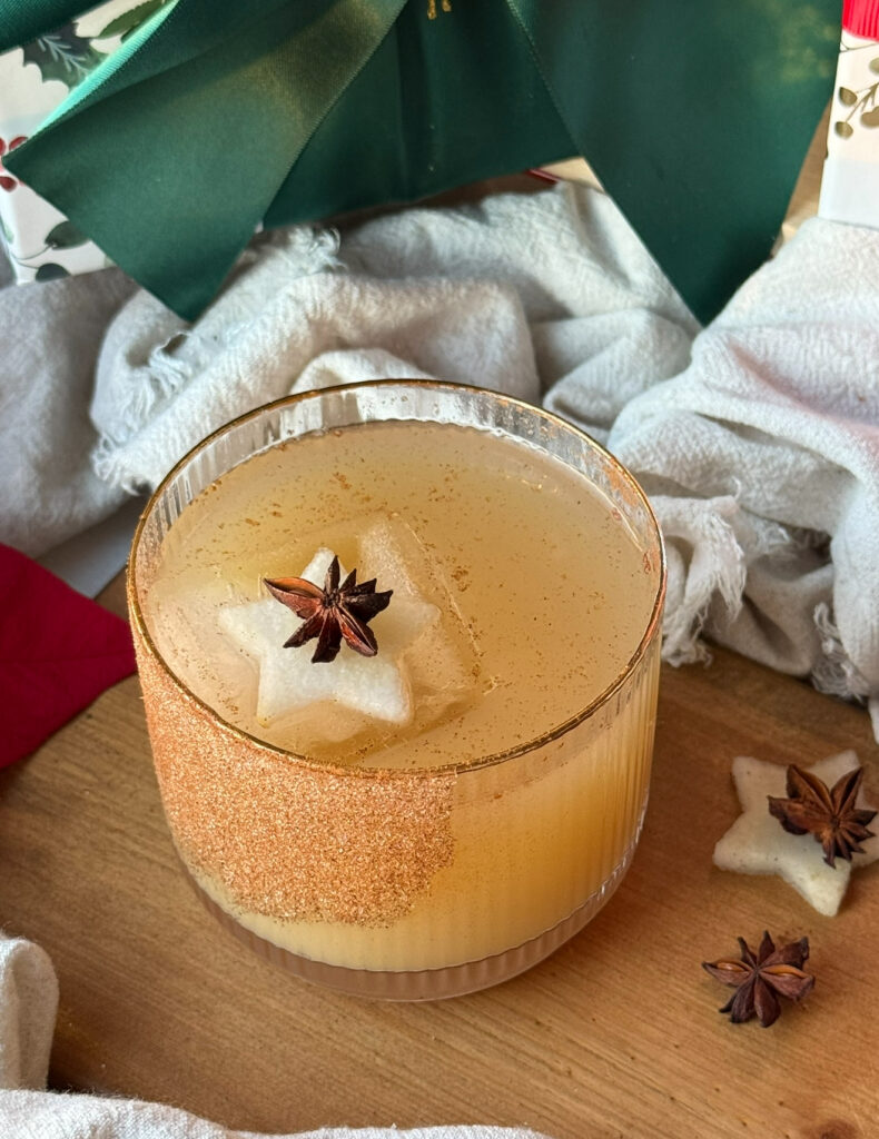Spiced Pear Kava Mocktail